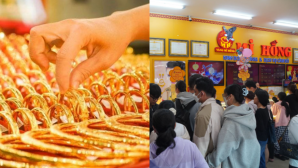 Bảng giá vàng hôm nay 1/10: Vàng SJC vàng 9999 tăng rồi đảo giảm liên tục, thận trọng về lực bắt đáy