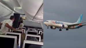 Máy bay Flydubai chở 174 người lao dốc dữ dội, hành khách dùng dây tai nghe khống chế kẻ tấn công