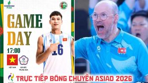 Trực tiếp bóng chuyền Việt Nam vs Đài Loan 17h ngày 3/10 - VTV trực tiếp bóng chuyền nam ASIAD 2026?