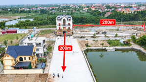 Cận cảnh biệt thự hàng trăm tấn ở Bắc Ninh được ‘thần đèn’ đã di dời 400m về vị trí mới 