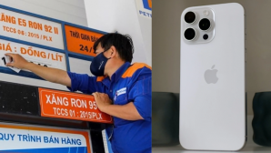 Giá xăng dầu hôm nay 5/10: Xăng tăng gần 200 đồng, Diesel giảm tới 780 đồng, iPhone 16 Pro Max hạ sâu