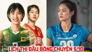 Lịch thi đấu bóng chuyền hôm nay 5/10: VTV Bình Điền Long An đấu Vietinbank ở giải VĐQG Việt Nam khi nào?