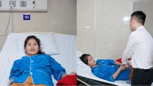 Tin mừng cho cô giáo Hoàng Thị Hiền bị xe tải cán vì lao ra đường cứu bé trai 2 tuổi ở Nghệ An