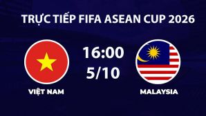 TV360 TRỰC TIẾP bóng đá Việt Nam vs Malaysia hôm nay 5/10 - Link xem trực tiếp FIFA ASEAN Cup 2026 mới nhất