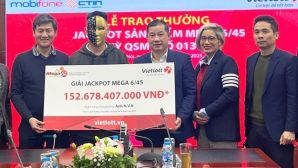 Hé lộ về vé số trúng giải độc đắc gần 200 tỷ đồng, giải lớn nhất lịch sử Jackpot Mega 6/45
