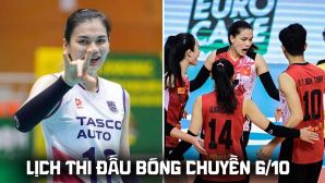 Lịch thi đấu bóng chuyền hôm nay 6/10: Hà Nội Tasco đấu LPB Ninh Bình ở giải VĐQG Việt Nam khi nào?