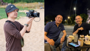 Nam MC đầu tiên của Rung Chuông Vàng là con trai MC Lại Văn Sâm, có cách xưng hô đặc biệt với bố