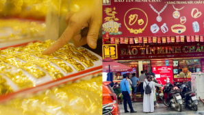 Giá vàng hôm nay 8/10 mới nhất: Vàng trong nước thấp hơn đỉnh tháng 4, vàng thế giới giảm kịch kim