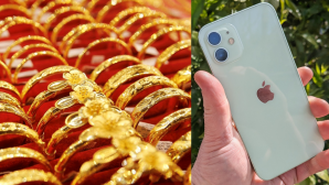 Giá vàng hôm nay chiều 8/10: Vàng SJC ổn định, Bảo Tín Minh Châu quay đầu giảm, iPhone 12 rẻ như cho