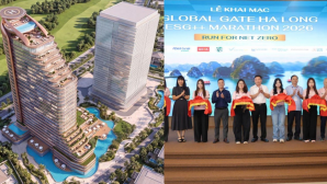 Giải marathon 15.000 người khai mạc: Câu trả lời sớm cho bài toán kinh doanh của nhà phố bên vịnh Hạ Long