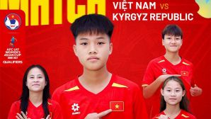 Xem TRỰC TIẾP bóng đá U17 Việt Nam vs Kyrgyzstan ở đâu? VTV có phát sóng VL U17 nữ châu Á không?