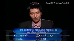 Danh tính người đầu tiên tiến đến câu 15 của Ai Là Triệu Phú, dùng tiền thưởng làm điều đặc biệt