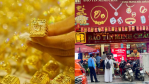 Cập nhật giá vàng hôm nay 14/10: Vàng miếng vàng nhẫn trong nước 'đua nhau' giảm kịch kim phiên sáng!