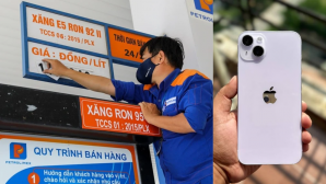 Giá xăng dầu hôm nay chiều 15/10 đồng loạt giảm, E10 giảm hơn 1.200 đồng, iPhone 14 Plus có giảm?