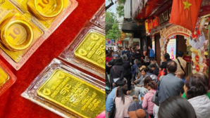 Cập nhật giá vàng hôm nay chiều 19/10: Vàng SJC vàng 9999 vừa tăng vừa giảm 'kỳ lạ', thế giới đi lên