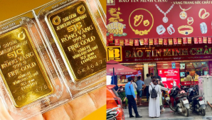 Bảng giá vàng hôm nay 20/10: Vàng SJC vàng 9999 sáng giảm trưa đảo tăng ngoạn mục, có nơi giảm tiếp!