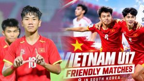 Kết quả bóng đá U17 Việt Nam vs U17 Cheonan City hôm nay 26/10 - Giao hữu: Cơn mưa bàn thắng