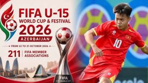 Giành vé đi tiếp tại World Cup 2026, U15 Việt Nam đứng trước cơ hội so tài với Nhật Bản, Pháp
