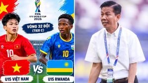 Trực tiếp bóng đá U15 Việt Nam vs U15 Rwanda 15h45 ngày 28/10 - Link trực tiếp World Cup 2026 hôm nay