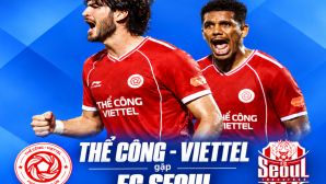 Lịch thi đấu bóng đá Việt Nam hôm nay 28/10: Thể Công Viettel tiếp đón Seoul FC lúc mấy giờ?