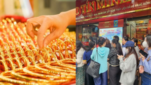 Cập nhật giá vàng hôm nay 31/10: Vàng SJC vàng nhẫn 9999 lao dốc 4,4 triệu đồng/lượng phiên sáng!
