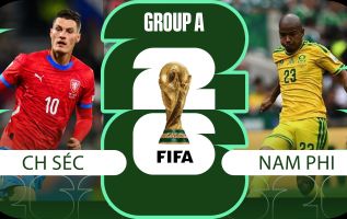 Nhận định, dự đoán tỷ số CH Séc vs Nam Phi, 23h ngày 18/6 - World Cup 2026: Trận cầu 'sinh tử'