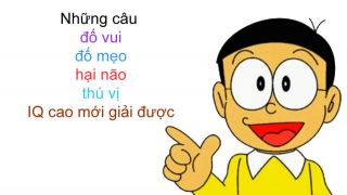 Những câu đố vui, hại não thú vị