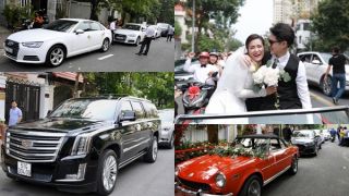 Điểm danh dàn xế khủng trong đám cưới Đông Nhi - Ông Cao Thắng: Rẻ nhất cũng vài tỷ