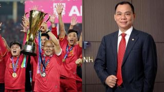 Ngoài trả lương cho thầy Park, tỷ phú Phạm Nhật Vượng còn làm gì cho bóng đá Việt Nam?