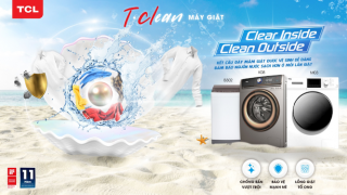Dòng máy giặt mới T-Clean của TCL lần đầu có mặt tại Việt Nam
