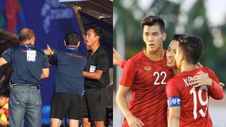 HLV Park nổi giận với trọng tài vì cướp trắng bàn thắng của Việt Nam