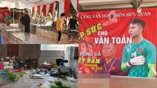 Gia đình Văn Toản mở tiệc linh đình, mời cả xã đến cổ vũ U22 Việt Nam tại chung kết