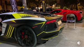 Ăn mừng chiến thắng của U22 Việt Nam, đại gia Hà Thành nẹt pô ‘khạc lửa’ Lamborghini Aventador