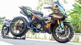 ‘Quái thú tốc độ’ Yamaha Exciter bản moto pkl BMW S1000RR đốn tim dân chơi