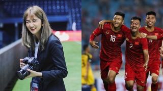 Thầy trò HLV Park Hang Seo được gái xinh hộ tống tại VCK U23 châu Á