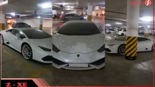 'Bò trắng' Lamborghini Huracan nằm khóc trong hầm vì bị chủ bỏ rơi