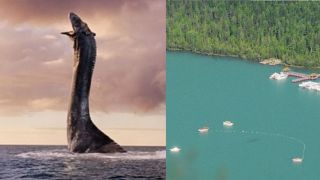 Sau quái vật hồ Loch Ness, thủy quái tại Trung Quốc khiến con người sửng sốt vì kích thước khủng