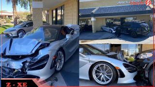 Góc trớ trêu: Bị xe khác đâm, BMW X5 lao thẳng vào McLaren 720S trị giá gần 7 tỷ