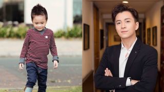 Thiếu thốn tình cảm của bố, con trai Ngô Kiến Huy vẫn rất hiểu chuyện