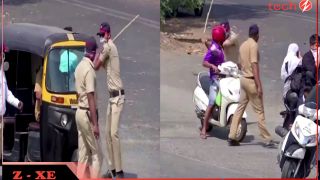 Video: Cảnh sát Ấn Độ dùng gậy đập 'ra bã' người dân vi phạm lệnh cấm ra đường