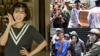 Hàng loạt người kéo đến đám tang Mai Phương để quay phim, chụp ảnh câu like 
