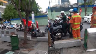 Thực hư chuyện đoàn moto PKL Quận 5 tông xe khiến trẻ nhỏ ngã lăn ra đường