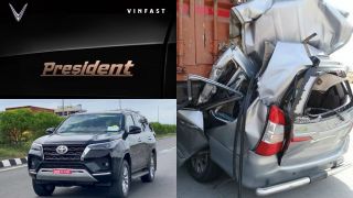 Tin xe hot 27/7: Cận cảnh tuyệt tác VinFast President, Toyota Fortuner 'tung tăng' trên đường thử