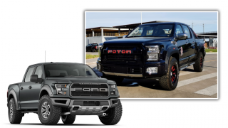 Xe Trung Quốc Foton Da Jiang Jun đạo nhái trắng trợn mẫu Ford F-150 Raptor đang bán tại Việt Nam