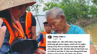 Thủy Tiên bất ngờ cảnh báo truy tìm người đã giả mạo cô, lừa đảo tiền từ thiện