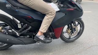 Yamaha Exciter 155 2021 bất ngờ chạy thử tại Hà Nội: Thiết kế thể thao, 'thay máu' loạt trang bị