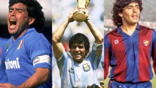 Nhìn lại sự nghiệp lẫy lừng của huyền thoại bóng đá Diego Maradona