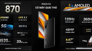 POCO F3 và X3 Pro ra mắt tại Việt Nam: Thông số ấn tượng, giá 'siêu hạt rẻ'