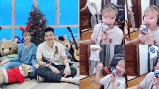 Hết cầm dao dọa Khởi My, Kelvin Khánh lại lọt vào màn hình livestream của vợ với hành động gây sốt 