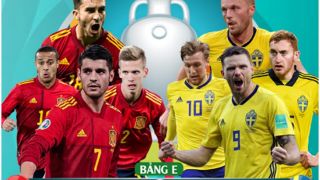 Trực tiếp bóng đá Tây Ban Nha vs Thụy Điển- Bảng E EURO 2020 : Link VTV3 HD 2h ngày 15/6
